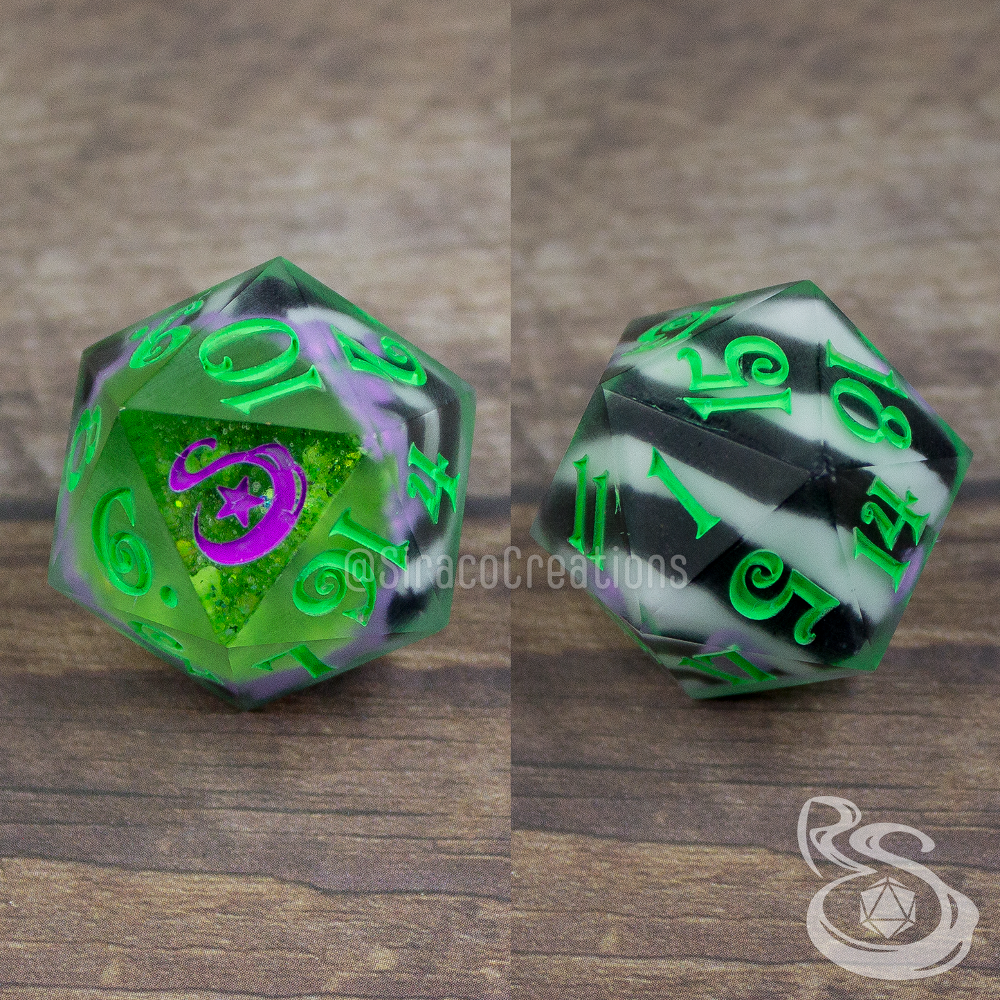 Green Beetlegems - Shiny Math Rocks Set
