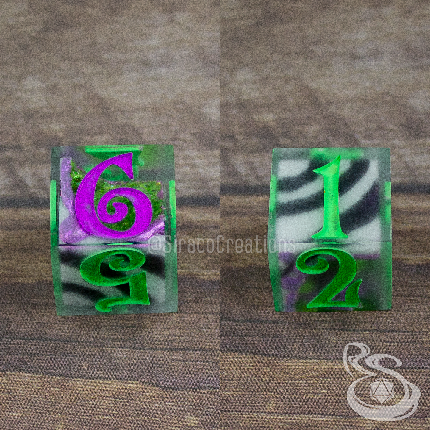 Green Beetlegems - Shiny Math Rocks Set