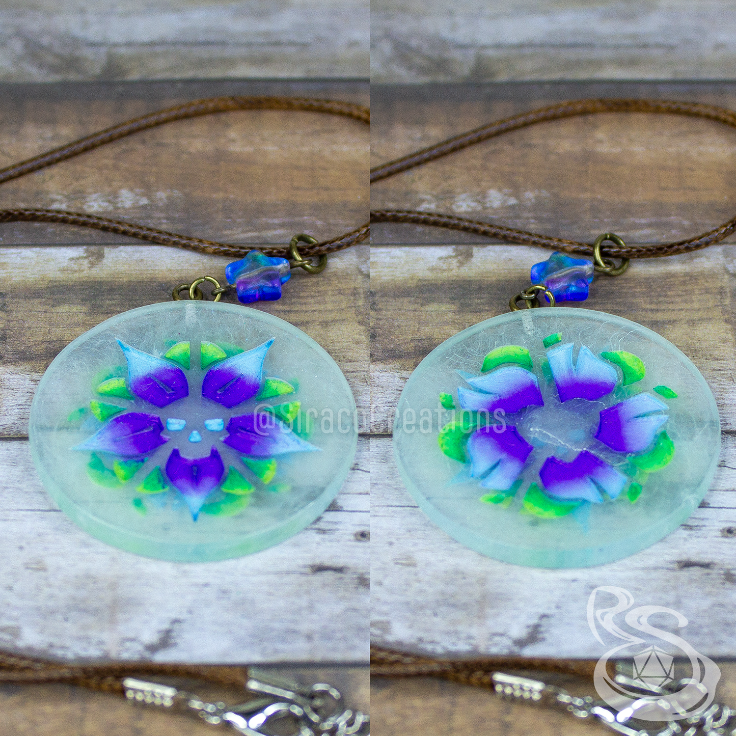 Mystical Wisps - Blossoming Love Necklace