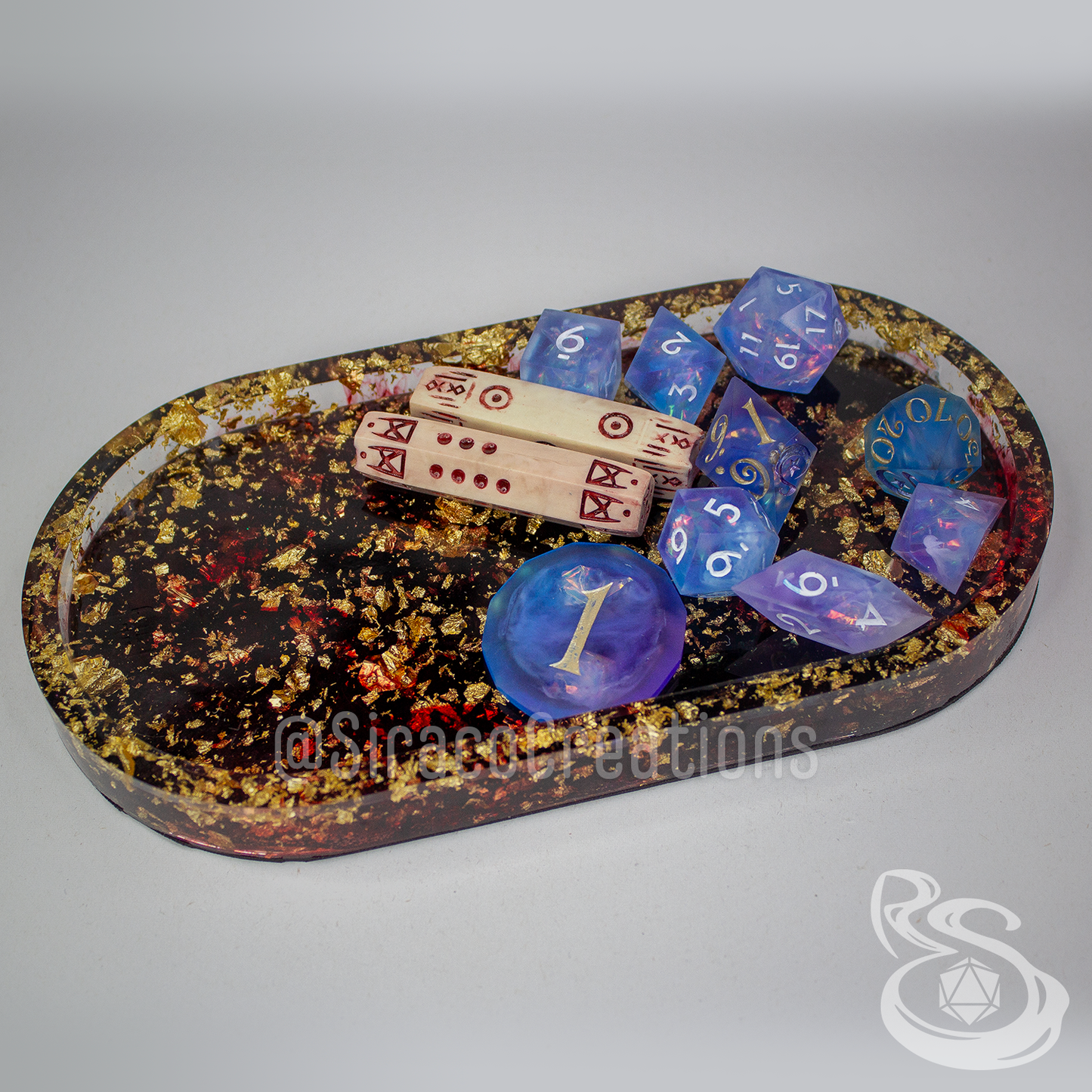 Barbarian's Rage - Dice Tray