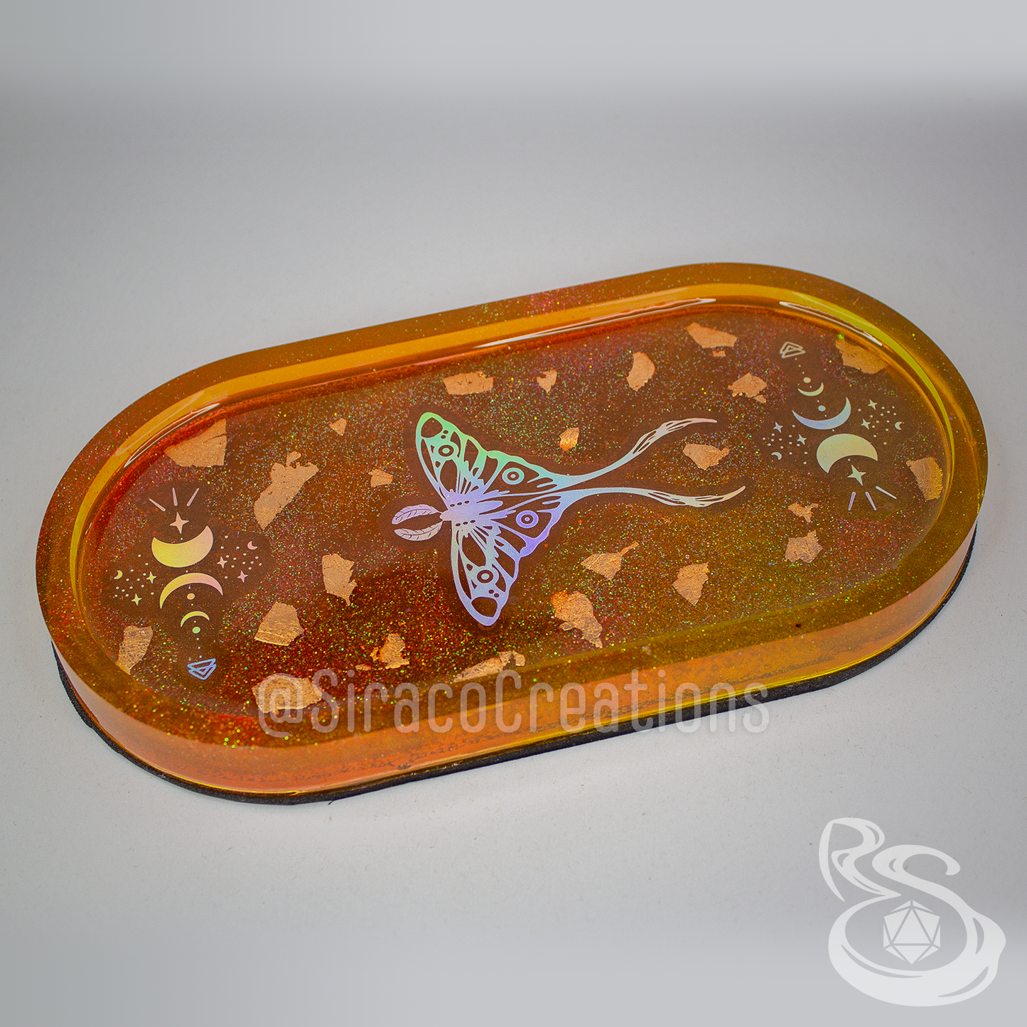 Sunrise Butterfly - Dice Tray