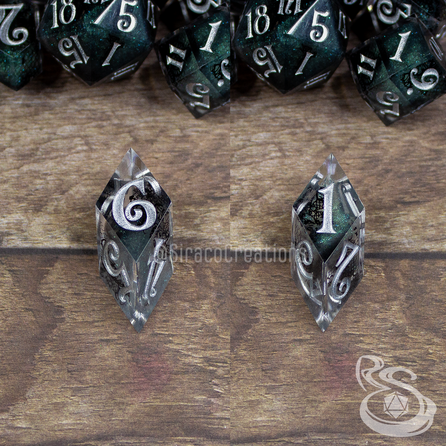 Smoke & Lace - Standard Polyhedral Set