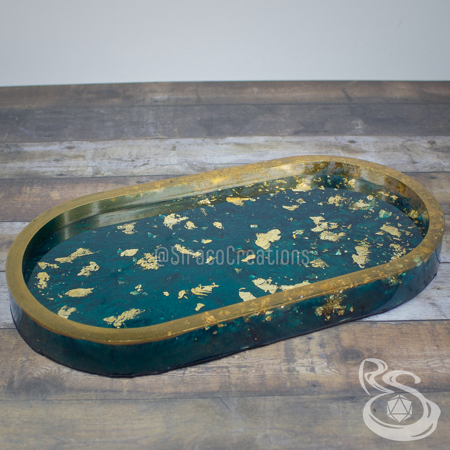 Veridian Goldspell - Dice Tray