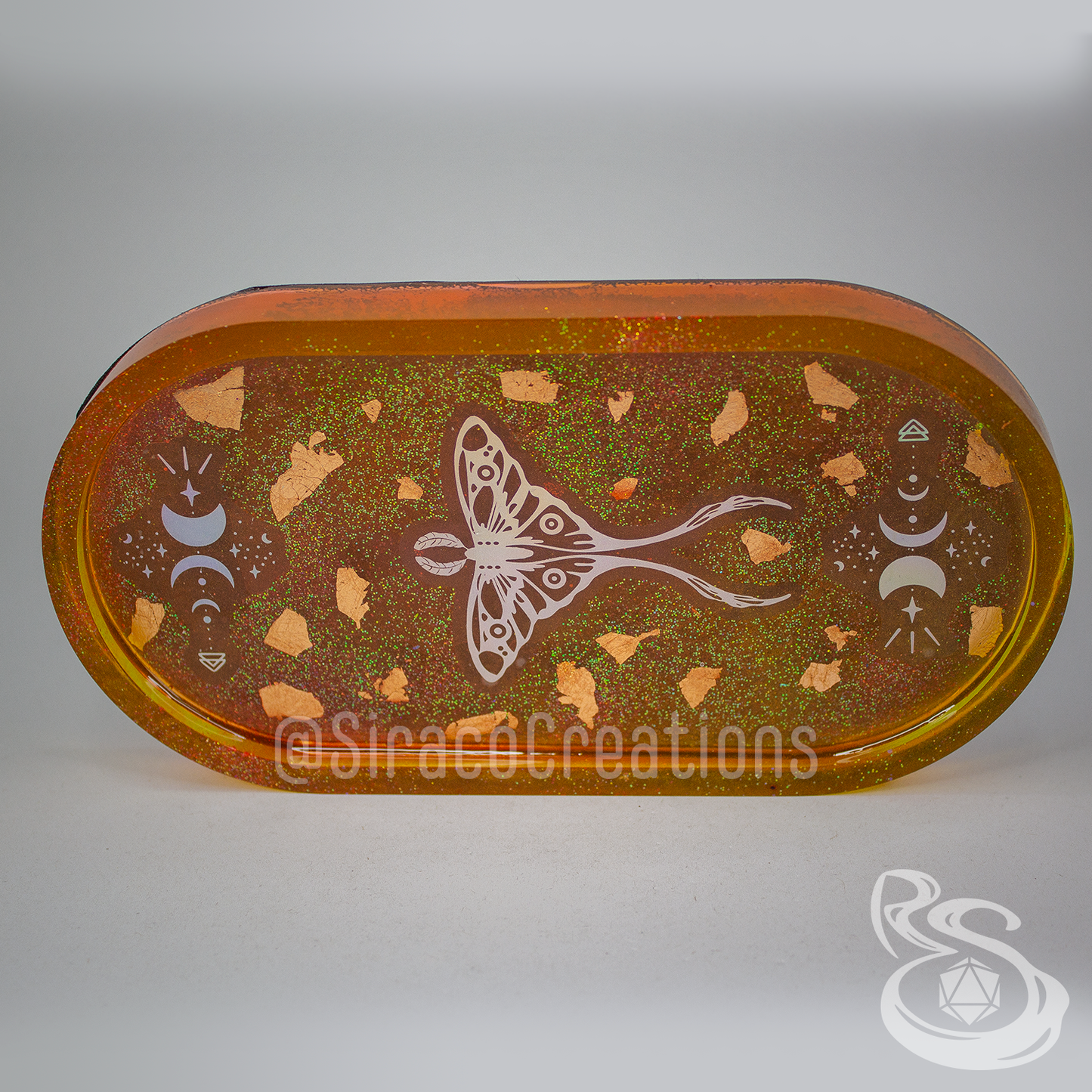 Sunrise Butterfly - Dice Tray