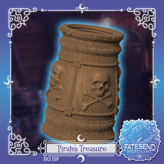 [MTO] Pirate's Treasure - Dice Storage Cup