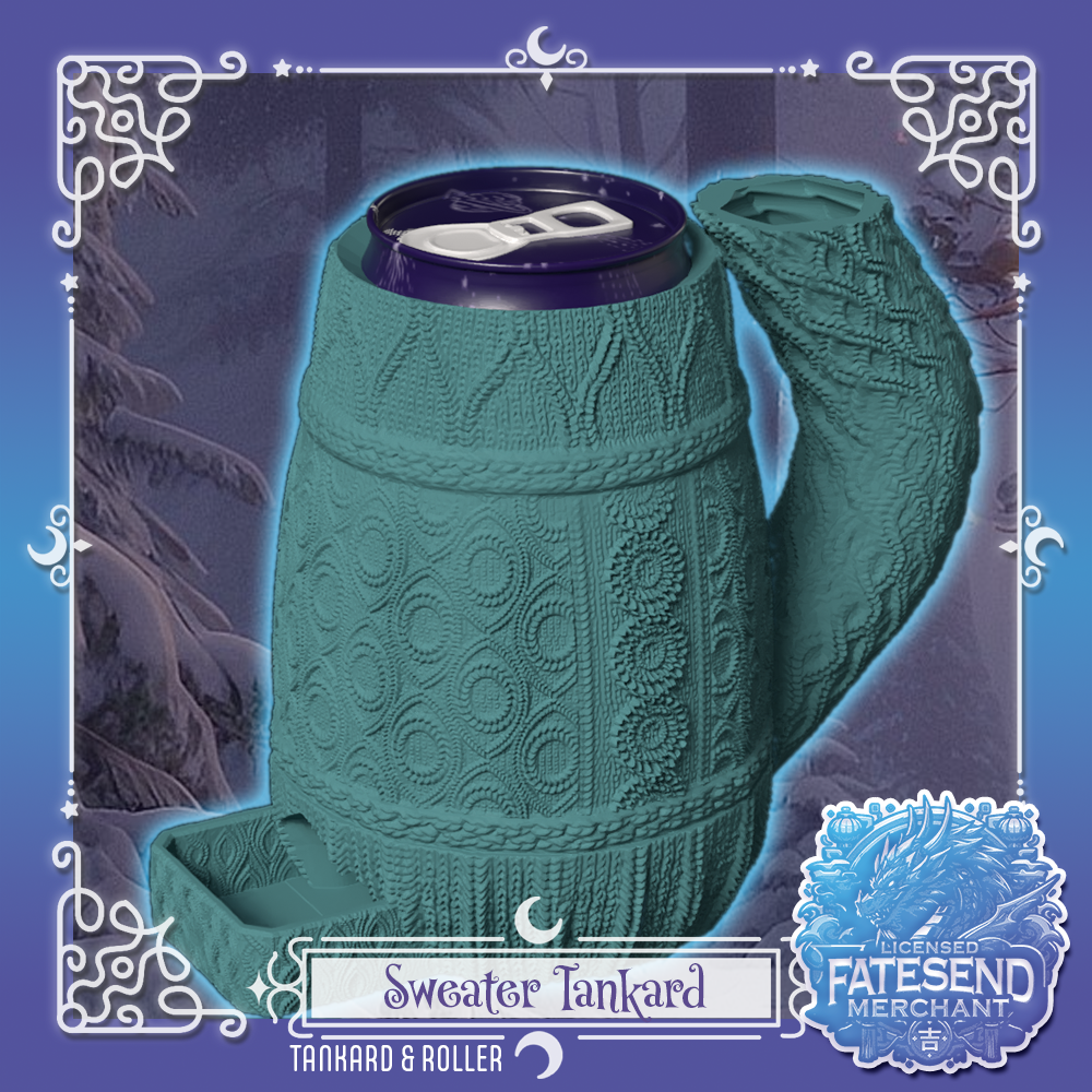 [MTO] Sweater Tankard - 12oz Can Koozie & Tower