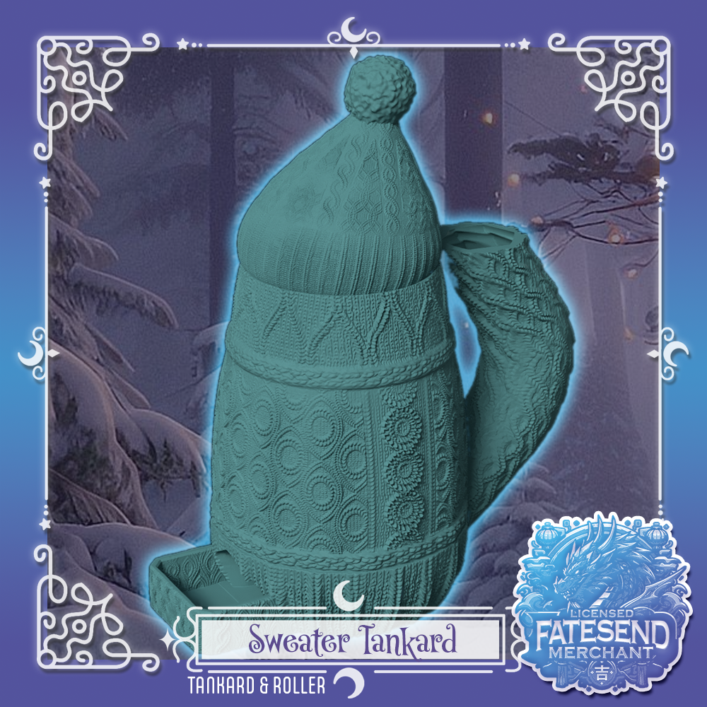 [MTO] Sweater Tankard - 12oz Can Koozie & Tower