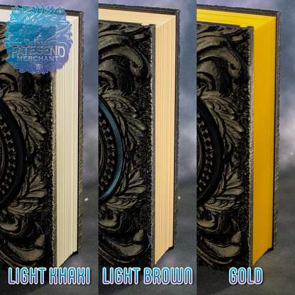 [MTO] Warlock Fantasy Tome - Dice & Card Storage Box