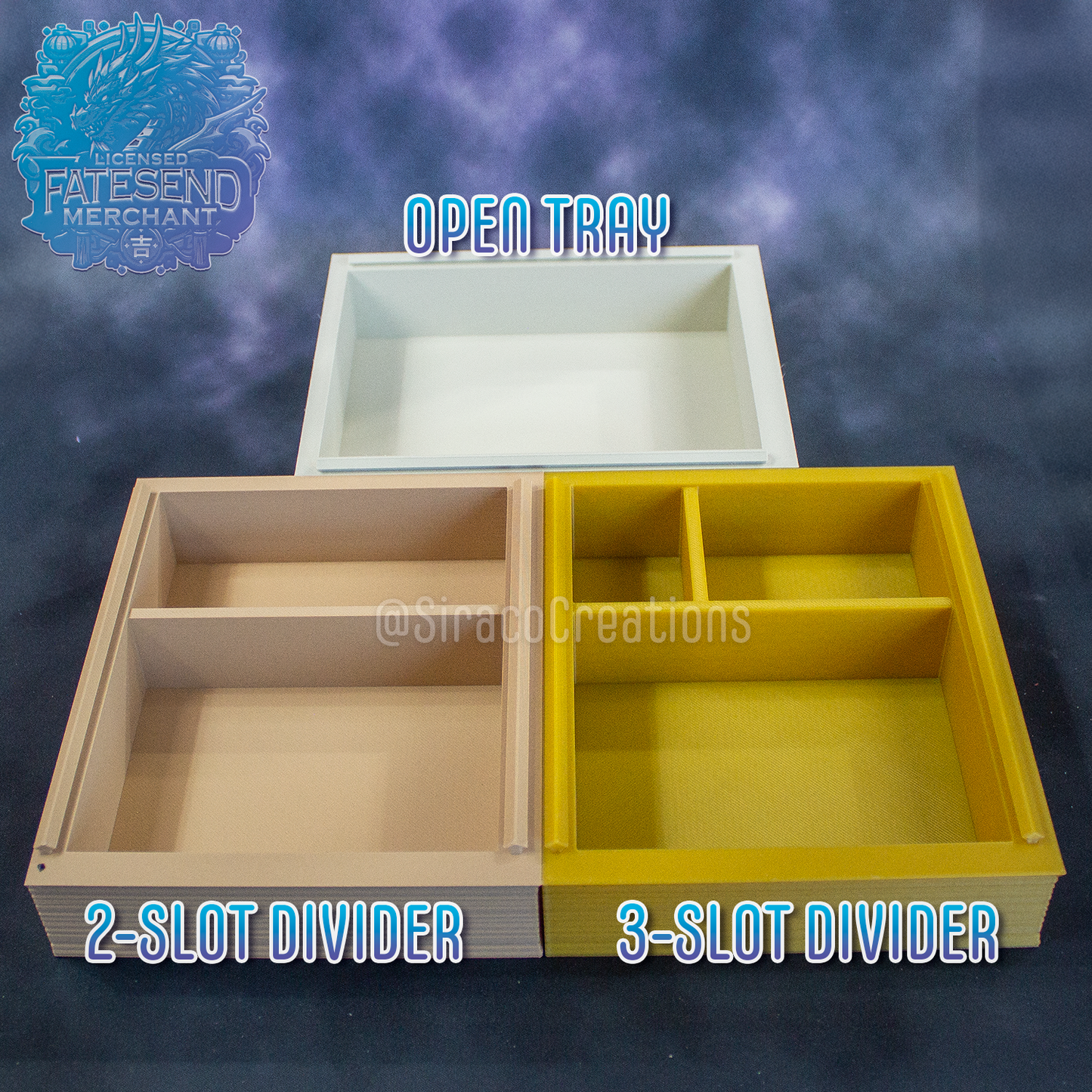 [MTO] Artificer Fantasy Tome - Dice & Card Storage Box