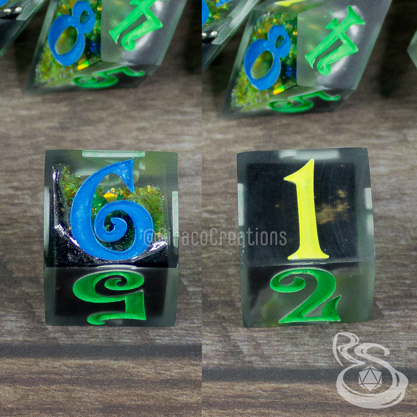 Glowing Labradorite - Shiny Math Rocks Set