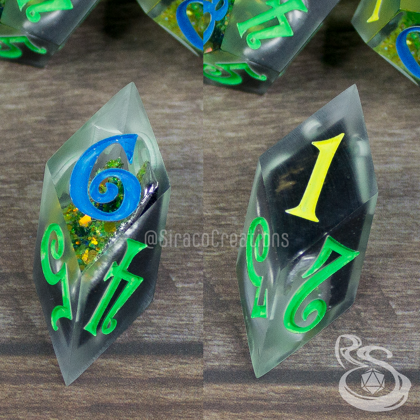 Glowing Labradorite - Shiny Math Rocks Set