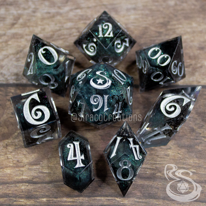 Smoke & Lace - Standard Polyhedral Set