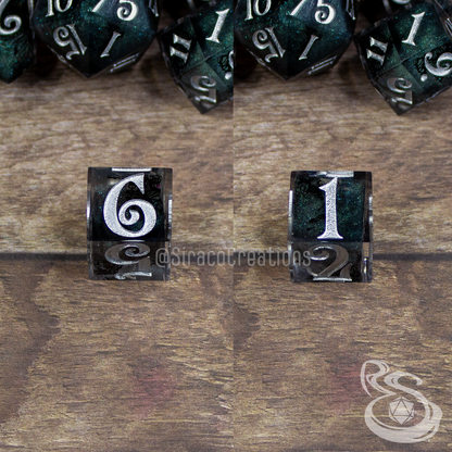 Smoke & Lace - Standard Polyhedral Set